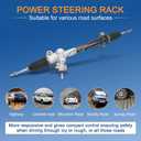 DICMIC Power Steering Rack & Pinion Assembly with Boot Compatible with 2004-2006 Lexus RX330 2007-2009 Lexus RX350 2001-2007 Toyota Highlander Replace# 4420048090, 26-2617