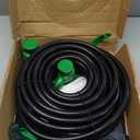 RVMATE 30 Amp 50 Feet RV Power Extension Cord with Easy Plug-in Handle, TT-30P to TT-30R, LED Indicator, 10 AWG, ETL Listed