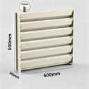 23.6x23.6 in Outdoor AC Unit Wind Deflector