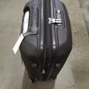 Samsonite Freeform Hardside Carry-On Luggage with Spinner Wheels - Hardshell Suitcase - TSA, Airline-Approved - Expandable Hard Shell, Smooth Rolling Wheels for Lightweight Travel Black
