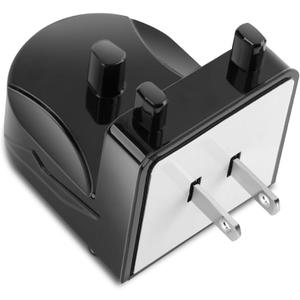 Wall Charger for Oral-B Braun Electric Toothbrush, Wireless Electric Toothbrush Wall Charger for Oral-B and Braun Most Models (Excluding IO 7/8/9/10 and Pulsonic Series) (Black)