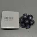 Universal Head Shaver Replacement Heads Magnetic 7 Blades Head Shavers Replacement Blades Compatible with Freebird Shaver & Other Brands (hmblack7)