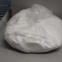 Cottington Lane Premium Quality 100% Egyptian Cotton 4 Piece Queen Size Bed Sheet Set Fits 12 inch Deep Pocket Mattress, Naturally Cool, Soft & Durable Luxury Bedding, White Solid