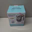 Joyfuture Automatic Bubble Machine, Black Bubbles Blower for Kids, Toddlers - 360 Rotation, 75 Adjustment, with LED Light - Gifts for Boys, Girls, Outdoor, Birthday, Party