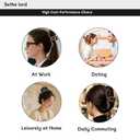 Hair Clips For Women, 5-Inch Matte Matte Claw Clips For Thick Hair and Thin Hair, Strong Hair Grabbing Ability and Stylish Appearance