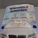 Shade Your Drive, Windshield Sunshade, Gray 