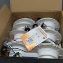 LED Recessed Lighting 6 Inch, 12 Pack Color Changing Retrofit Can Lights Dimmable with Remote Control, Baffle Trim, 13W 1300LM, 5CCT 2700K/3000K/3500K/4500K/6000K Selectable, Damp Rated ETL