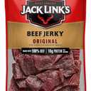 Jack Link's Beef Jerky, Original, Half Pounder Large Jerky Bag - Flavorful Meat Snack, Ready to Eat Protein Snacks with 10g of Protein per Serving, Made with 100% Beef