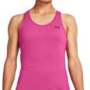 Under Armour Women's HeatGear Racer Tank (X-Large, (686) Astro Pink / / Black)