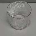 Acrylic Cylinder Vase, Thick Vase, Non-Breakable Plastic, Decorative Centerpiece for Home or Wedding, 5.9"x5.9" Short Round - Clear