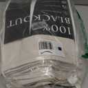 PANELSBURG 92 Inch Long Blackout Curtains 2 Panels Set,Linen Back Tab Pleated Room Darkening Curtains for Bedroom Living Room,Cream Ivory