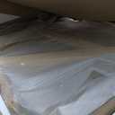 Lexicon Mid Century Modern Accent Chair with Solid Wood Frame in Natural Finish, Textured Fabric Living Room Lounge Arm Chair, Thick and Comfy Innerspring Seat Cushion, Linen-Look Fabric, Light Brown