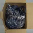 Silicone Cooking Utensils Set - AVGPD Silicone Kitchen Utensils for Cooking Wooden Handles, 446F Heat Resistant Kitchen Utensil Spatula Sets, Gadgets for Non-Stick Cookware BPA FREE (Navy Blue)