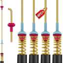 Upgraded WA54M8750AV WA52M7750AW WA52M7750AV Washer Suspension Rods, 28.35 Inch Fit for Sam-sung Washer WA50M7450AW WA52M8650AW WA52J8700AP WA52M8650AV WA54M8750AW WA50K8600AW WA50K8600AV WA50M7450AP