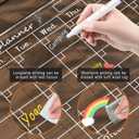 Magnetic Acrylic Calendar for Fridge,2 Pack 11"x15" Clear Fridge Calendar Dry Erase Magnetic Planning Boards Set(Monthly Planner+Blank Memo Board)