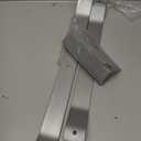 Cross Base Stand for Feather Flag, Feather Flag Weights Base, Stainless Steel Stand (Silver)