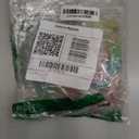 Oubest Glow in The Dark Pebbles/Glow Stones/Glowing Rocks Blue Decor for Garden/Fish Tank/Aquarium/Walkway/Driveway/Plant Pots/Bonsai (100, Starfish)