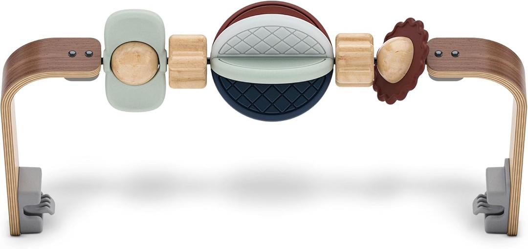 UPPAbaby Mira Wonder Wheel Toy Bar/Easily Attaches to Baby Bouncer/Sensory Entertainment