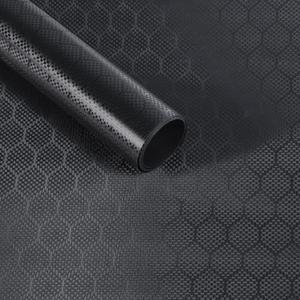 Lypumso Matte Black Honeycomb Carbon Fiber Vinyl Wraps for Almost Cars and Motorcycles Exterior Interior, Premium Cast Film Self-Adhesive Wrapping Stickers DIY Car Paint Replacement 1ft x 10ft