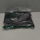 48'' Fire Pit Mat for Solo Stove Bonfire, Double-Sided Fireproof Under Grill Mat Deck Patio Protector Pad, Round BBQ Mat for Solo Stove Accessories, Easy to Clean, Reusable (48x48 inch (0.5mm), Glossy Black)