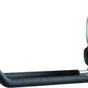 Rubbermaid FastTrack Rail Garage Organization Multi-Purpose Hook 50 lbs Capacity Satin Nickel Wall Mounted Storage System Direct Mount into FastTrack Garage Rail for Home/Garage Organization