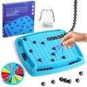 Magnetic Family Chess Game: 32-Piece Fun Set for Kids & Adults - Perfect Tabletop Board Game for Game Night, Suitable for 2-4 Players - Ideal Gift for Family Entertainment