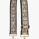 ALLZEDREAM Purse Strap Crossbody Replacement Handbag Shoulder Bag 2" Wide Adjustable Embroidered Lace Sequins