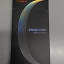 TORRAS Q3 VegSkin for iPhone 17 Pro Max Case Leather, 360 Spin Magnetic Stand, Fit for MagSafe, Camera Control, Shockproof Premium Organic Silicone Leather Case for iPhone 17 Pro Max, Saddle Brown