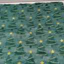 AQOTHES Christmas Tree Decorative Green Throw Pillow Covers 24x24 Set of 2, Faux Fur Farmhouse Throw Pillows Cushion Cases for Xmas Winter Holiday Home Decor