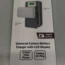 ZGEAR - Universal Camera Battery Charger W/LCD Charge Display