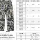 Unisex Camo Cargo Pants, Multi Pockets Raw Edge Oversized Straight Zipper Wide Legs Streetwear for Hip Hop Men Women (XL)