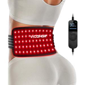 Red Light Therapy Belt for Body, Infrared Light Therapy, 660nm &850nm 3-in-1 LED Bead, Pain Relief, red-Light Therapy for Dogs, Shoulder, Back, Knee. Improve Joint Inflammation Red Light Therapy Belt for Body, Infrared Light Therapy, 660nm &850nm 3-in-1 LED Bead, Pain Relief, red-Light Therapy for Dogs, Shoulder, Back, Knee. Improve Joint Inflammation