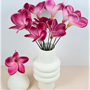 Birthday Gifts for Women 8pcs Flowers PU Real Touch Flowers Women's Gifts for Christmas Artificial Flowers for DIY Birthday Gifts Wedding Gifts Home Decor Table Centerpiece (104)