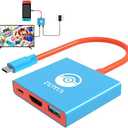 Switch Dock for Nintendo Switch Docking Station Portable Switch TV Adapter Support Switch TV Dock Mode with HDMI2.0 & USB3.0 Port 4K@60HZ Switch Travel Dock Compatible Steam Deck/Nintendo Switch OLED