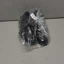 CORE Weightlifting Shoes Force Black - Non-Slip Squat Shoes for Powerlifting, Deadlifting, Weight Training - Strap and Lace-Up Gym Shoes - Olympic Lifting Footwear with 0.75 Inch Heels, 8 US