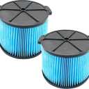 Replacement Filter for Ridgid VF3500 3-Layer Wet/Dry 3-4.5 Gallon Portable Vacuum Compatible with WD4050 WD4070 WD45-2 Packs