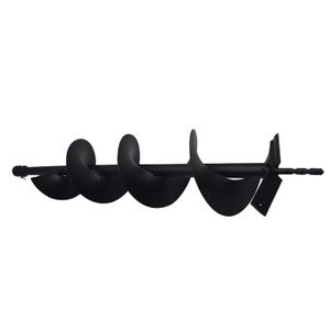 6 Inch Auger Drill Bit with 3/4In Shaft, Planting Garden Auger Planter Garden Drill Bit Post Hole Rapid Planter Compatible Machine Head