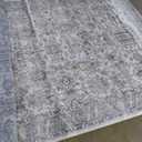 Loloi Teagan Collection TEA-03 Ivory/Sand 6'-7" x 9'-2" Area Rug, Large, Soft Neutral Rug, High-Traffic for Living Room, Bedroom, Home Office, Dining Area