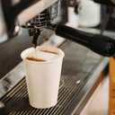 TashiBox 300 Count 12 oz Disposable Paper Coffee Cups - White Paper Cups for Party, Office, Cafes - Perfect for Cold and Hot Drinks