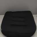 WSGJHB Car Booster Seat Cushion Posture Cushion Portable Breathable Mesh, Effectively Increase The Field of View Ideal for Office, Home, Angle Lift Seat Cushions, Black