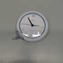 OSTAR Waterproof Bathroom Shower Clock, Analog Quartz Clock Hanging Stand Dual Purpose, One AA Battery Operated 4.72 inch Round Size