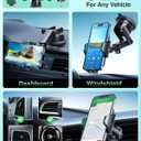 VANMASS [True Military-Grade] Car Phone Holder [Strongest Suction & Clip] Cell Phone Mount for Dashboard Windshield Vent Truck Accessories Cradle Dash Stand for iPhone 15 14 13 12 Android,Green