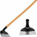 Grub Hoe with Wooden Handle 53'' Heavy Duty Garden Hoe Tool, 1 Pcs