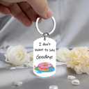 Farewell Gifts for Coworkers Keychain Goodbye Gifts for Coworkers Going Away Gift for Coworker Work Bestie Leaving Job Retirement New Beginning Gift Ideas Good Luck Keyring
