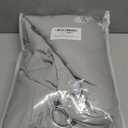 Yakamok Soft and Smooth Blackout Curtains for Bedroom - Grommet Thermal Insulated Room Darkening Curtains for Living Room, Set of 2 Panels (52 x 84Inch, Light Grey)