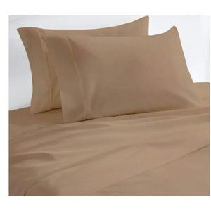 1000 Thread Count 100% Egyptian Cotton Pillow Cases, Set of 4 Pillowcase, Long-Staple 100% Cotton Breathable, Soft Sateen Weave Bed Pillow Cover, 20 X 30 Inches Pillowcases Taupe Standard Size
