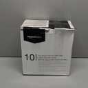 Amazon Basics 10-Cup Pitcher with Filter Compatible with Brita Water Filter Pitcher for Clean, Crisp Water, WQA and NSF Certified, Made in Europe