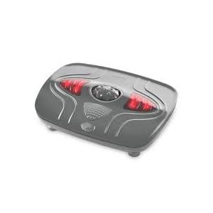 Homedics Vibration Foot Massager – Heated Portable Foot Massager Machine, Soothing Heat with Multi-Point Sensations and Toe-Touch Control
