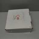 Hioasis 60pcs Red Plastic Plates Set - Floral Red & White Porcelain Design, 10.25" Dinner & 7.5" Dessert Plates Disposable for Christmas (Dishwasher Safe, Art Style)