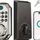 Lock and Solver Smart Locks EO2 Door Lock with Fingerprint, Keypad Entry, Mobile App Control, Digital Deadbolt Lock Set
